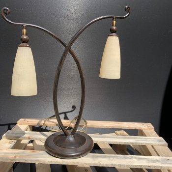 2L roest tafellamp e14