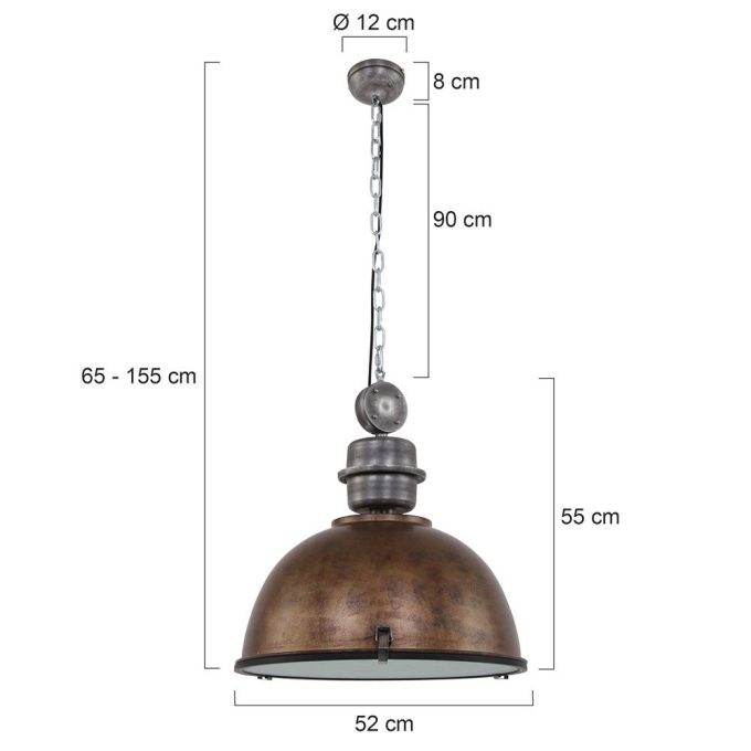 Steinhauer Bikkel hanglamp