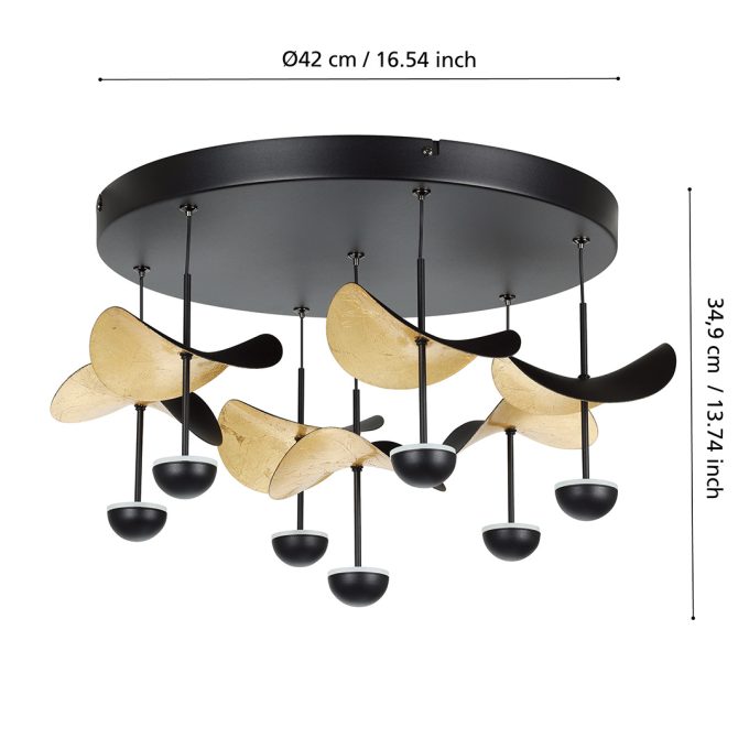 Eglo Dracera plafondlamp